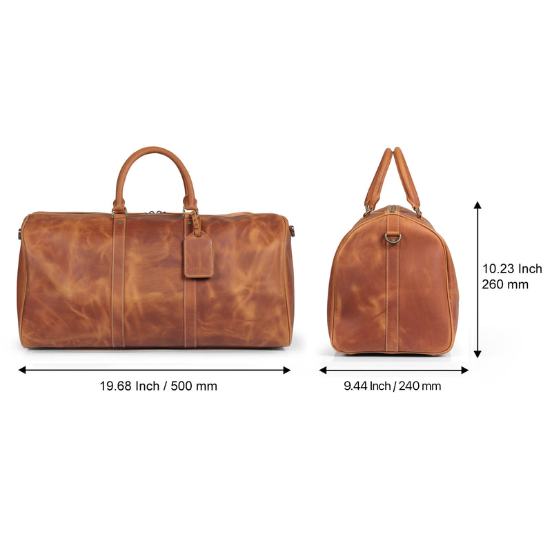 Londo Yucca Top Grain Leather Duffel Bags