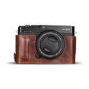 MegaGear Fujifilm X-E4 Ever Ready Genuine Leather Camera Half Case