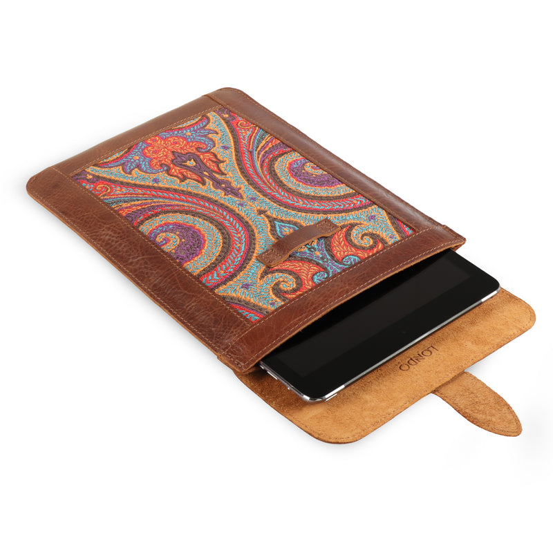 Hand Made Patina iPad Case, Designer Collection