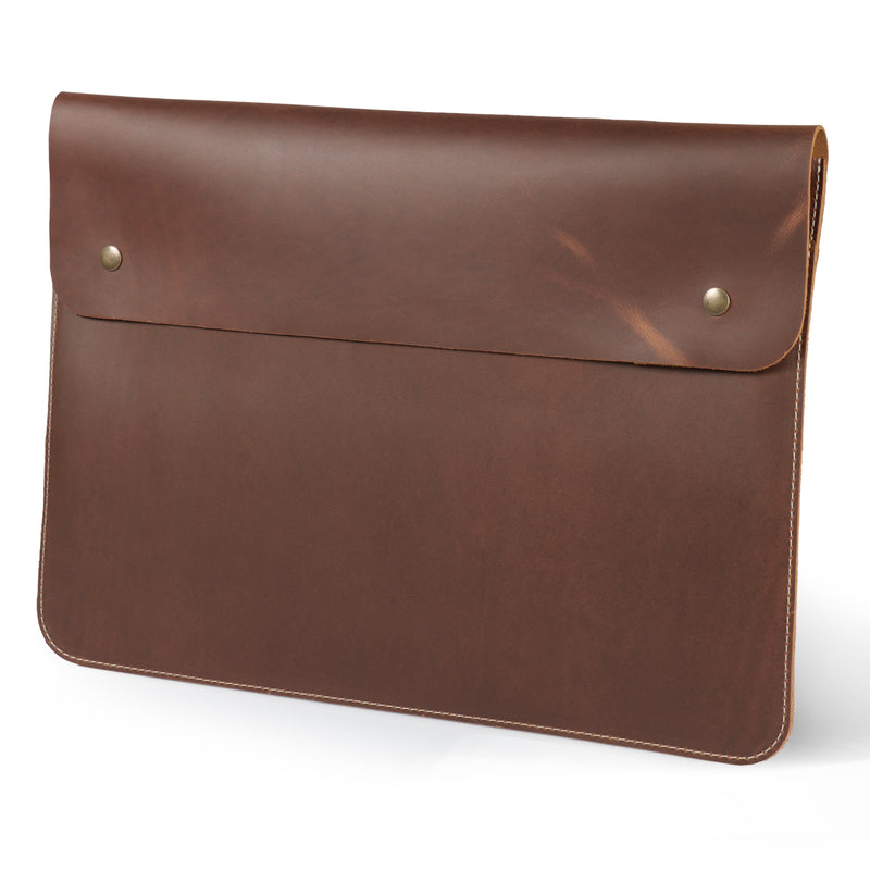 MegaGear Fine Leather and Fleece Sleeve Bag for MacBook Pro