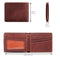 Otto Angelino Handcrafted Custom Vintage Wallet, Personalized Bifold Card and Cash Wallet, Slim Credit Card Holder