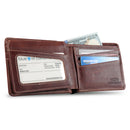 Otto Angelino Handcrafted Custom Vintage Wallet, Personalized Bifold Card and Cash Wallet, Slim Credit Card Holder