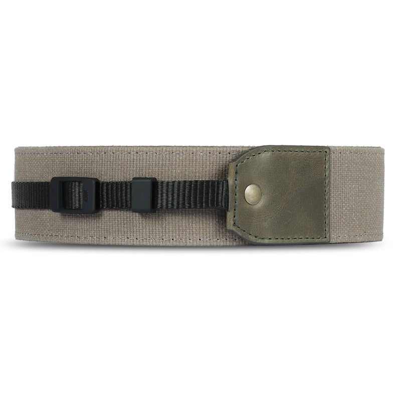 MegaGear Canvas & Genuine Leather Adjustable Shoulder or Neck Strap