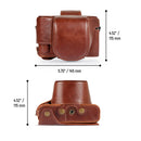 MegaGear Nikon Z fc (16-50mm) Ever Ready Genuine Leather Camera Case