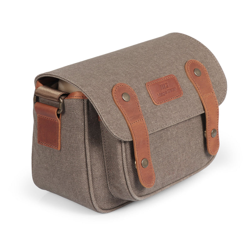 MegaGear Sequoia Canvas Camera Bag Compatible with Canon, Nikon, Sony SLR/DSLR Mirrorless Cameras