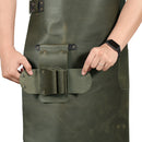 Otto Angelino Top Grain Leather Apron Woodworking, Cooking, Chef, Barista, Christmas Workshop with Tool Pockets