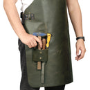 Otto Angelino Top Grain Leather Apron Woodworking, Cooking, Chef, Barista, Christmas Workshop with Tool Pockets