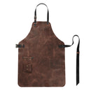 Otto Angelino Top Grain Leather Apron Woodworking, Cooking, Chef, Barista, Christmas Workshop with Tool Pockets