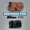 MegaGear Nikon Z30 Ever Ready Top Grain Leather Camera Case and Bag