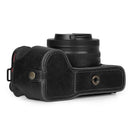 MegaGear Nikon Z30 Genuine Leather Camera Half Case and Strap