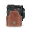 MegaGear Nikon Z30 Genuine Leather Camera Half Case and Strap