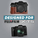 MegaGear Fujifilm X-T5 Ever Ready Genuine Leather Half Camera Case