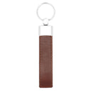 Leather Personalized Keychains - Custom Leather Key Chains, Engraved Elegant Keyrings with Sturdy Rings for Keys