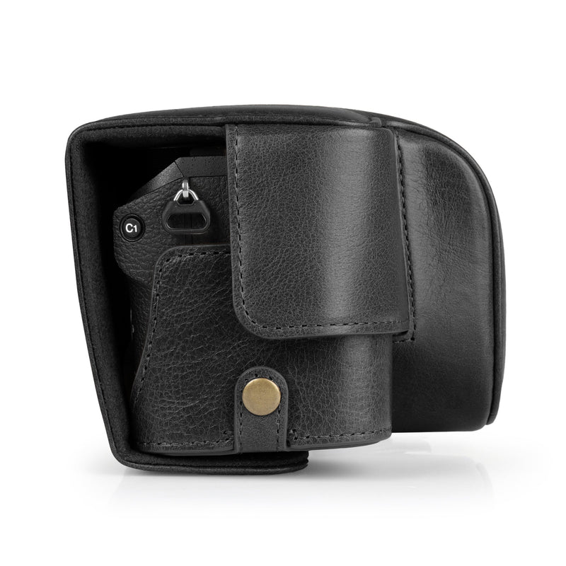 MegaGear Sony Alpha A6700 (16-50mm) Stylish and Protective Top Grain Leather Camera Case