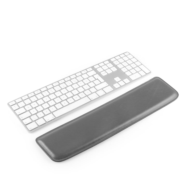 Londo Keyboard Pad - PU Leather Premium Ergonomic Support for Comfortable Typing at Work and Home