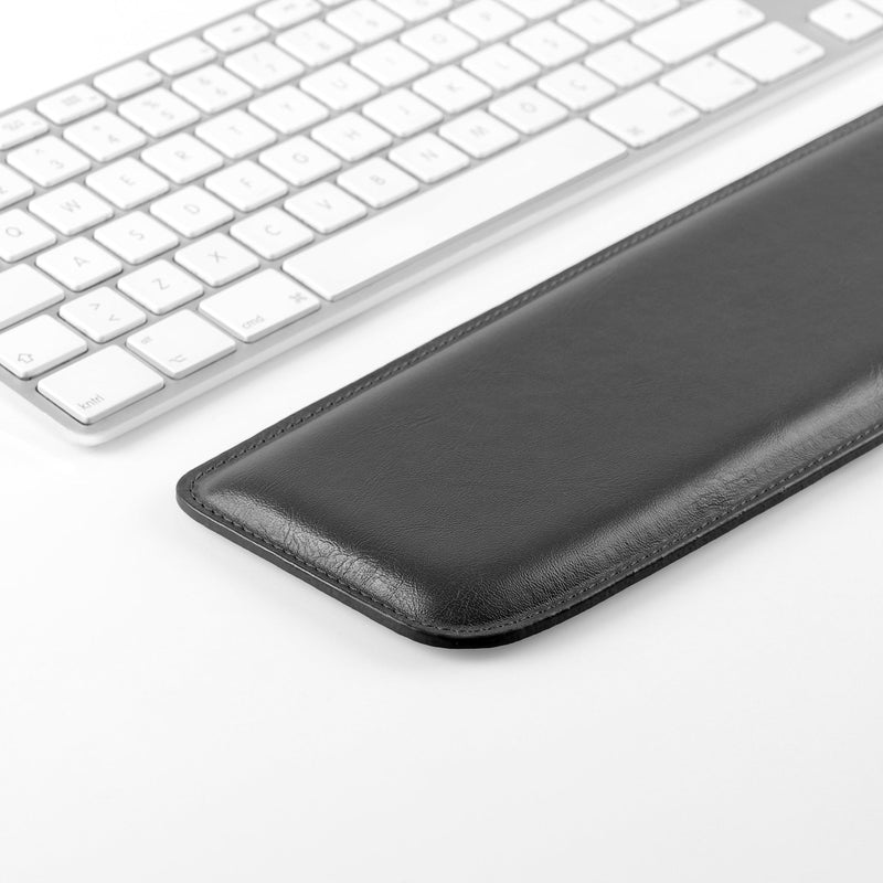 Londo Keyboard Pad - PU Leather Premium Ergonomic Support for Comfortable Typing at Work and Home