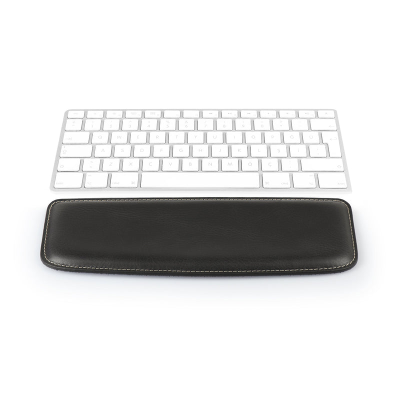 Londo Keyboard Pad - Genuine Leather Premium Ergonomic Support for Comfortable Typing at Work and Home