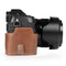 MegaGear Fujifilm X-S20 Ever Ready Genuine Leather Camera Half Case