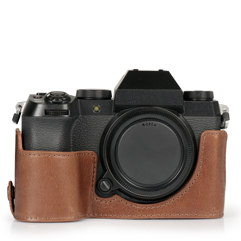 MegaGear Fujifilm X-S20 Ever Ready Genuine Leather Camera Half Case