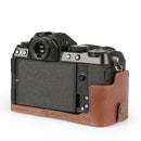 MegaGear Fujifilm X-S20 Ever Ready Genuine Leather Camera Half Case