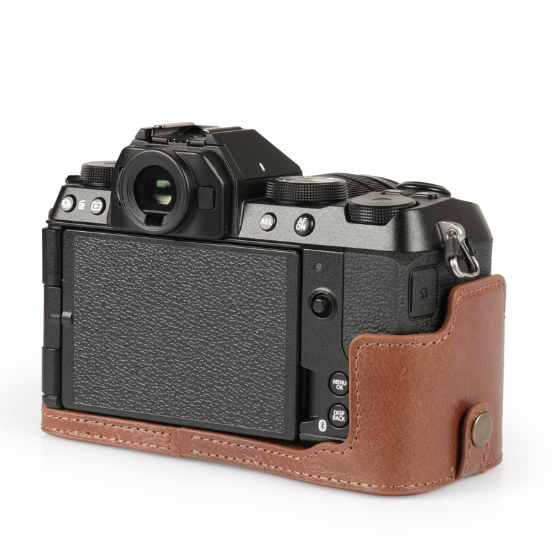 MegaGear Fujifilm X-S20 Ever Ready Genuine Leather Camera Half Case