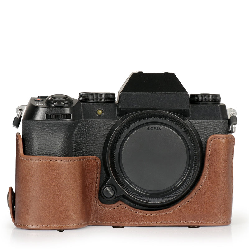 MegaGear Fujifilm X-S20 (18-55mm) Ever Ready Genuine Leather Camera Case