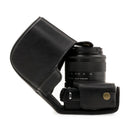 MegaGear Canon EOS M100 (15-45mm) Ever Ready Leather Camera Case and Strap