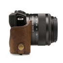 MegaGear Canon EOS M100 (15-45mm) Ever Ready Leather Camera Case and Strap