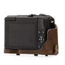 MegaGear Canon EOS M100 (15-45mm) Ever Ready Leather Camera Case and Strap