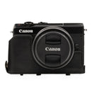 MegaGear Canon EOS M100 (15-45mm) Ever Ready Leather Camera Case and Strap