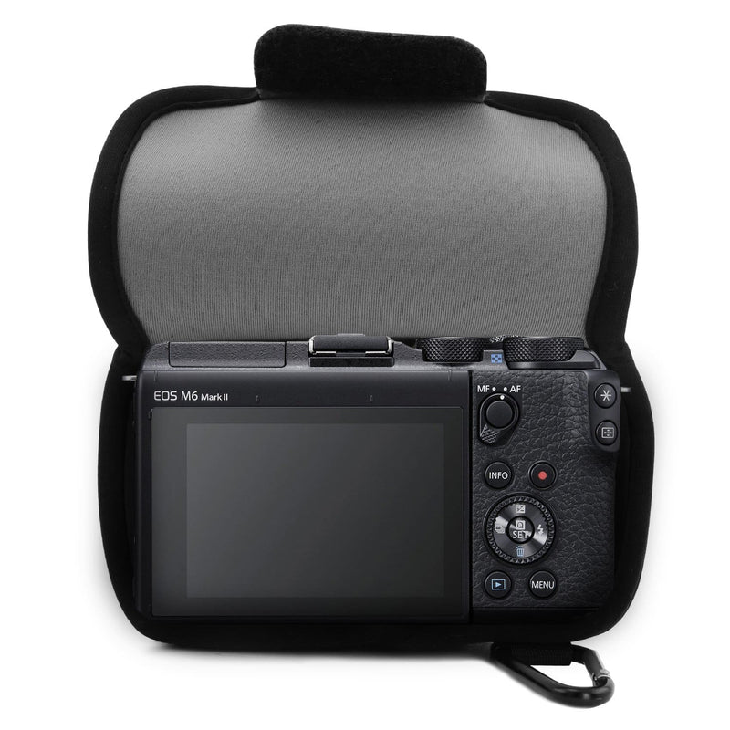 MegaGear Canon EOS M6 Mark II (15-45mm) Ultra Light Neoprene Camera Case