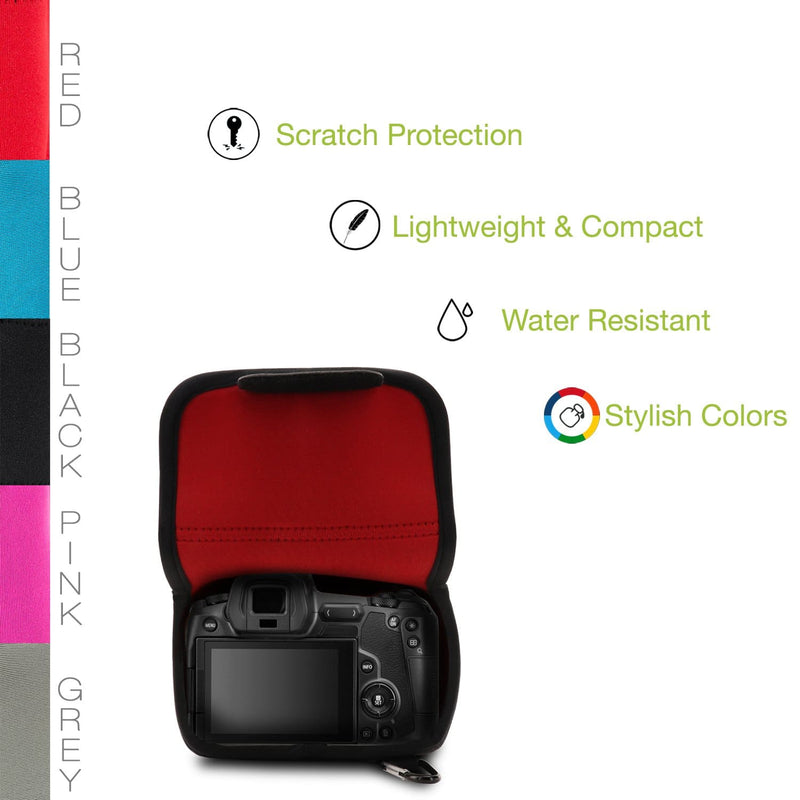 MegaGear Canon EOS Ra, EOS R, EOS RP (24-105mm) Ultra Light Neoprene Camera Case