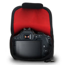 MegaGear Canon EOS Rebel SL3, EOS 250D, EOS Kiss X10, EOS Rebel SL2, Kiss X9, Rebel SL1, EOS 100D, EOS 200D (18-55mm) Ultra Light Neoprene Camera Case