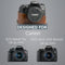 MegaGear Canon EOS Rebel T6s, 8000D, EOS 760D (18-55 mm) Ever Ready Leather Camera Case and Strap