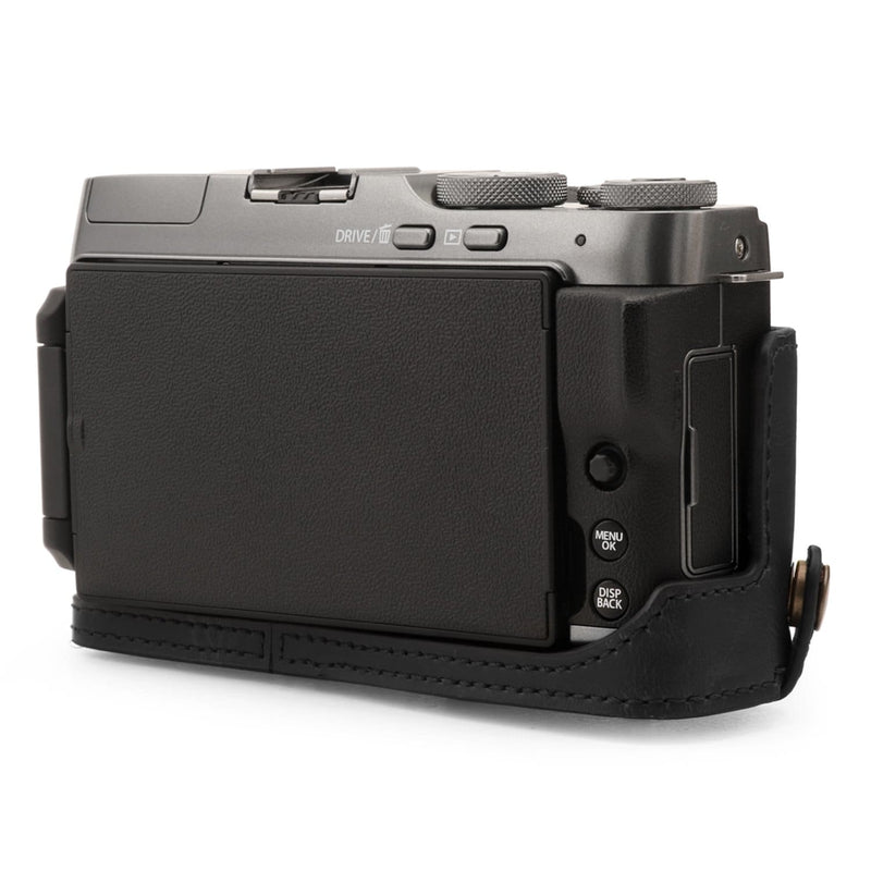 MegaGear Fujifilm X-A7 Ever Ready Leather Camera Half Case