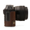 MegaGear Fujifilm X-A7 Ever Ready Leather Camera Half Case