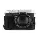 MegaGear Fujifilm X-E3 Ever Ready Top Grain Leather Camera Half Case and Strap