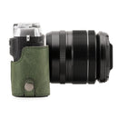 MegaGear Fujifilm X-E3 Ever Ready Top Grain Leather Camera Half Case and Strap