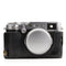 MegaGear Fujifilm X100F Ever Ready Top Grain Leather Camera Half Case and Strap