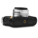 MegaGear Leica D-Lux 7 Ever Ready Top Grain Leather Camera Half Case and Strap