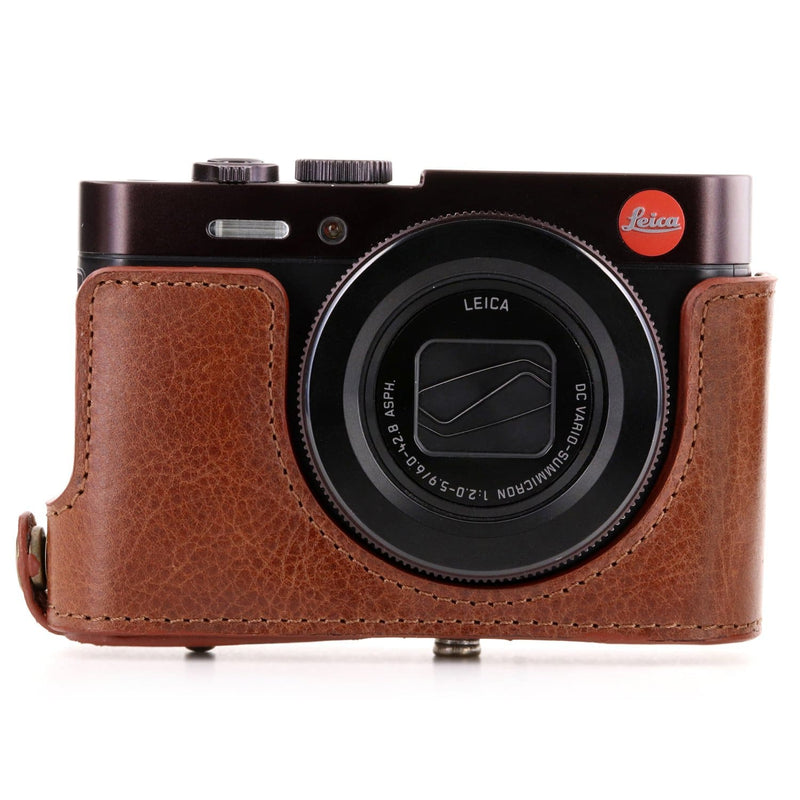 MegaGear Leica C Typ 112 Ever Ready Top Grain Leather Camera Case and Strap