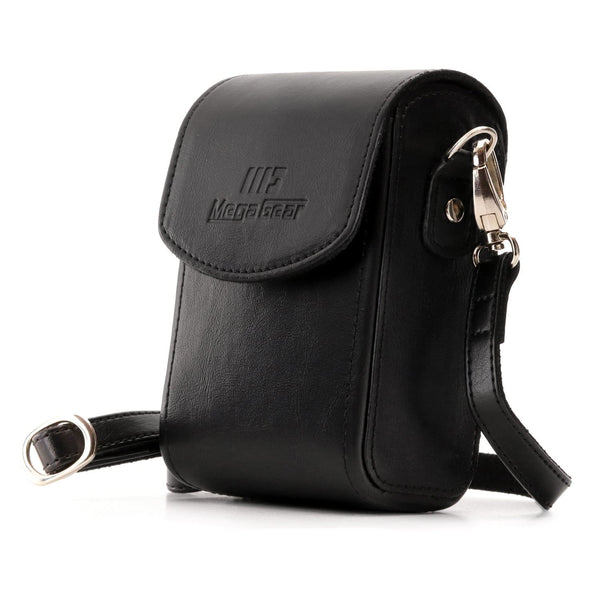 MegaGear Nikon Coolpix A1000, A900 Leather Camera Case with Strap