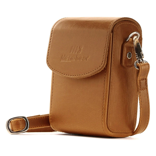 MegaGear Nikon Coolpix A1000, A900 Leather Camera Case with Strap