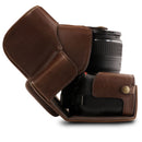 MegaGear Nikon D3500 Ever Ready Leather Camera Case and Strap