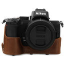 MegaGear Nikon Z50 (16-50mm) Ever Ready Top Grain Leather Camera Case