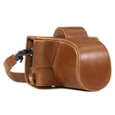 MegaGear Olympus PEN E-PL8 Ever Ready Leather Camera Case and Strap