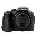 MegaGear Panasonic Lumix DC-FZ80, DC-FZ82 Ever Ready Leather Camera Case and Strap