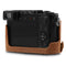 MegaGear Panasonic Lumix DC-LX100 II Ever Ready Top Grain Leather Camera Case and Strap