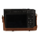 MegaGear Panasonic Lumix DC-ZS200, DC-TZ200, DMC-ZS100, DMC-TZ100 Ever Ready Top Grain Leather Camera Case and Strap