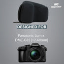 MegaGear Panasonic Lumix DMC-G85, G8, G80, G81 (12-60mm) Ultra Light Neoprene Camera Case